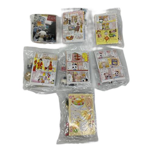 すばる堂 飲茶ぱんだミニチュア7Pセット キャラクターグッズ 遊熊猫(ゆうゆうぱんだ)