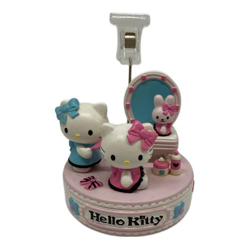 HELLO KITTY (ハローキティ) サンリオグッズ ピンク クリップ付スタンド