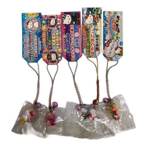 HELLO KITTY (ハローキティ) ご当地 根付け ストラップ10Pセット サンリオグッズ