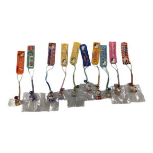 HELLO KITTY (ハローキティ) サンリオグッズ ご当地 根付け ストラップ10Pセット