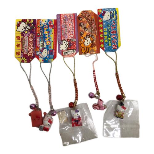 HELLO KITTY (ハローキティ) ご当地 根付け ストラップ10Pセット サンリオグッズ