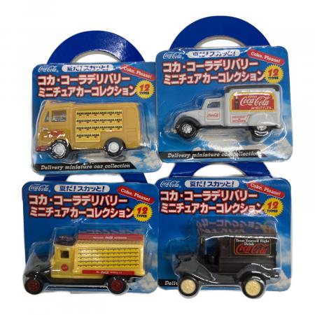 ミニカー コカ・コーラデリバリー ミニチュアカーコレクション 12P