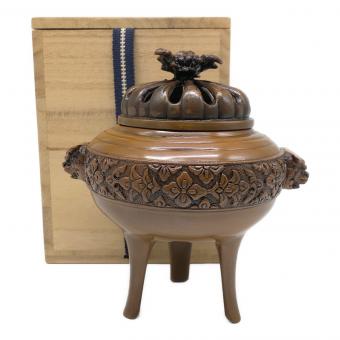 堀井幸雲（ホリイコウウン）　焼型鋳銅製香炉