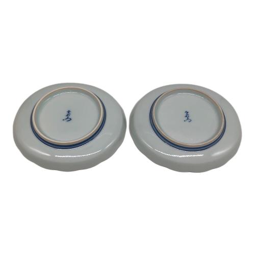 十三代今泉右衛門（ジュウサンダイイマイズミイマエモン） 錦沈丁花絵皿揃え