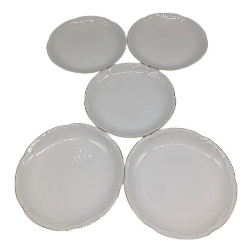 大倉陶園 (オオクラトウエン) 15cm銘々皿揃 ゴールドライン 5Pセット