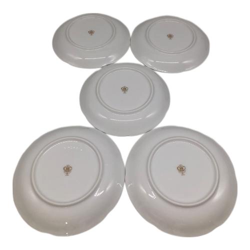 大倉陶園 (オオクラトウエン) 15cm銘々皿揃 ゴールドライン 5Pセット