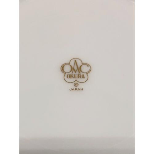 大倉陶園 (オオクラトウエン) 15cm銘々皿揃 ゴールドライン 5Pセット