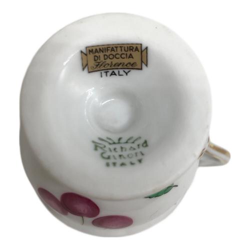RICHARD GINORI (リチャードジノリ) カップ&ソーサー アンピール型 イタリアンフルーツ