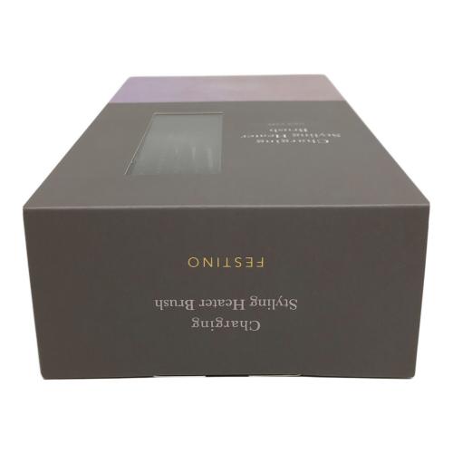 FESTINO (フェスティノ) 充電式スタイリングヒーターブラシ SMHB-049-SB