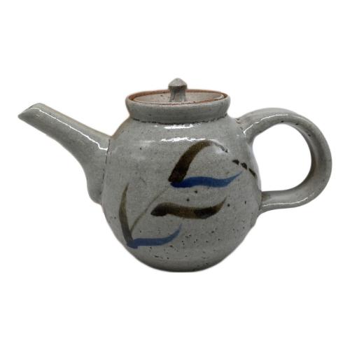 丸田宗彦（マルタムネヒコ）作 地釉ポット 内田皿屋窯