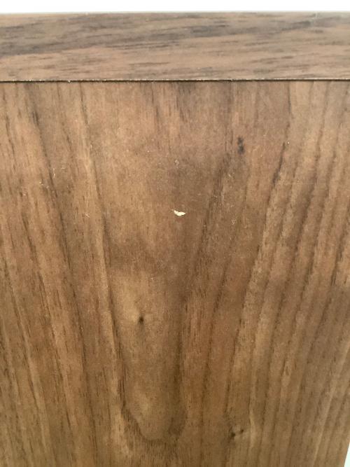 モダンシェルフキャビネット ブラウン