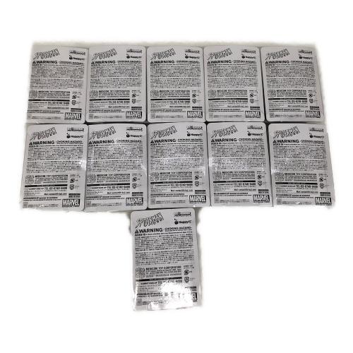 BEAR BRICK (ベアブリック) キャラクターグッズ MARVEL キーホルダー11体セット スパイダーマン Happyくじ