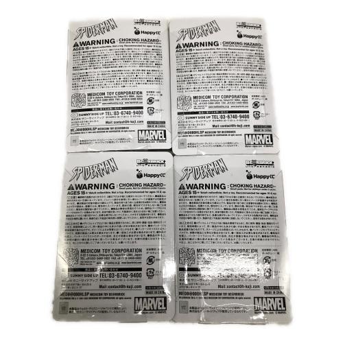 BEAR BRICK (ベアブリック) キャラクターグッズ MARVEL キーホルダー11体セット スパイダーマン Happyくじ
