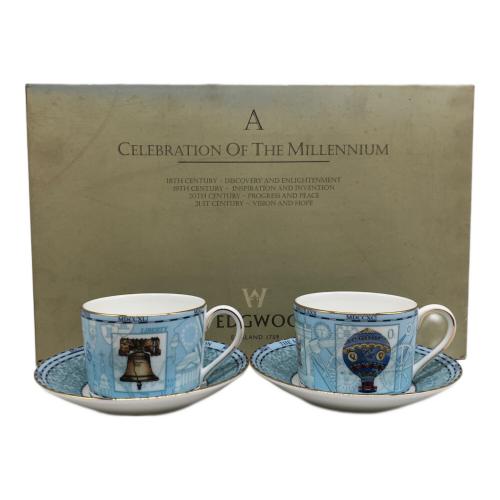 Wedgwood（ウェッジウッド） カップ＆ソーサー2Pセット ミレニアムコレクション 1997年