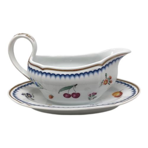 RICHARD GINORI (リチャードジノリ) オーバルグレイビーボート＆スタンド イタリアンフルーツ