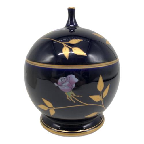 香蘭社 (コウランシャ) キャンディーポット R325-EC1 ルリ薔薇