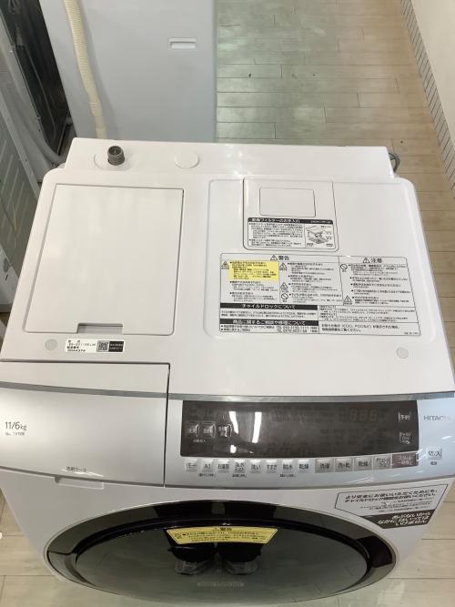 HITACHI (ヒタチ) ドラム式洗濯乾燥機 BD-SX110EL 2020年製 前面スレ有