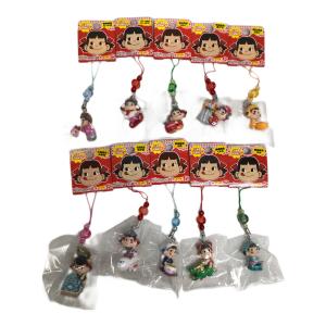 ペコちゃん (ペコチャン) キャラクターグッズ ご当地ストラップ 10P