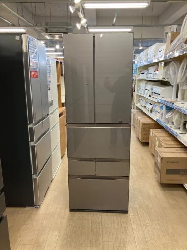TOSHIBA 冷蔵庫 465L 新古品 2025年製 GR-Y470GSH（EC） 東芝 冷蔵庫 465L 右開き 5ドア 幅60cm 摘みたて野菜室 速鮮チルド