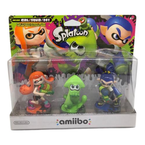Nintendo (ニンテンドー) amiibo スプラトゥーン トリプルセット[ガール/イカ/ボーイ] 北米版