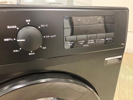 ニトリ ドラム式洗濯機(乾燥機能無し) ND60UL1BK 2025年製｜トレファク