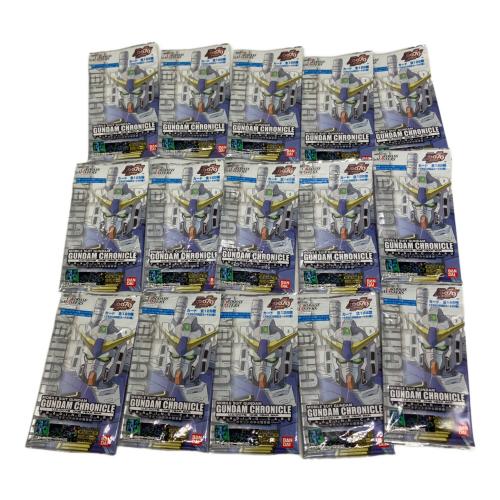 キャラクターグッズ テープ劣化有 ガンダムクロニクル ポケットの中に戦争 1Box 15pcs