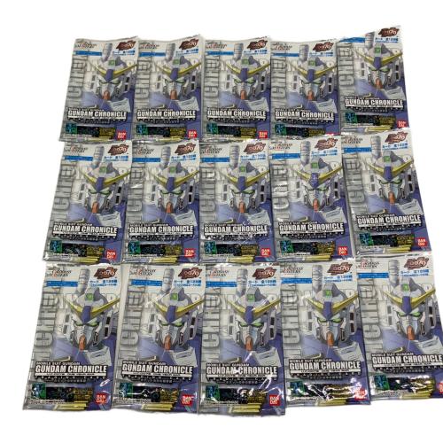 キャラクターグッズ テープ劣化有 ガンダムクロニクル ポケットの中に戦争 1Box 15pcs