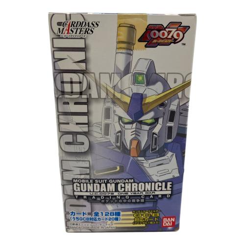 キャラクターグッズ テープ劣化有 ガンダムクロニクル ポケットの中に戦争 1Box 15pcs