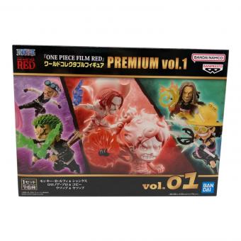 BANDAI (バンダイ) ONE PIECE ONE PIECE FILM RED PREMIUM vol.1 ワールドコレクタブルフィギュア プレミアムバンダイ限定