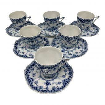 ROYAL COPENHAGEN (ロイヤル・コペンハーゲン) カップ&ソーサー ブルーフルーテッド・フルレース