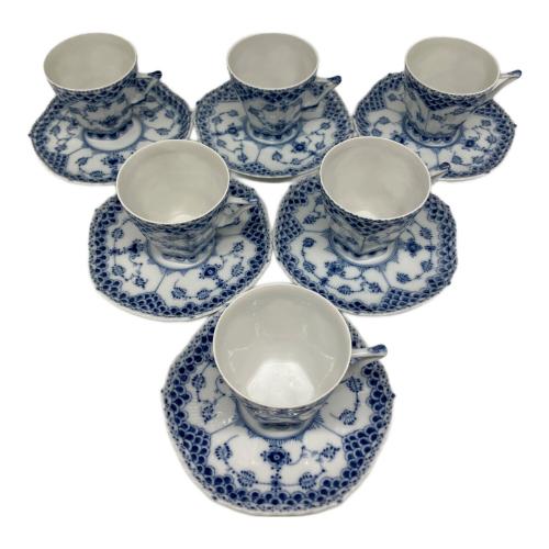 ROYAL COPENHAGEN (ロイヤル・コペンハーゲン) カップ&ソーサー ブルーフルーテッド・フルレース