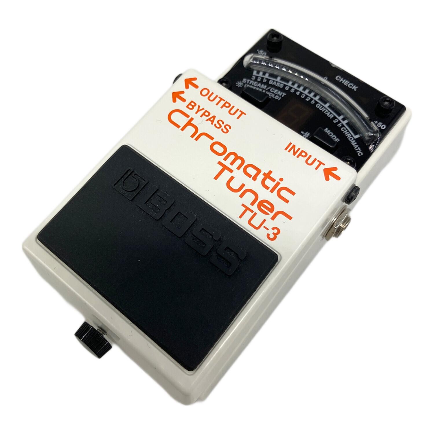 BOSS TU-3 クロマチックチューナー　本体美品の BOSS ( ボス ) TU-3 クロマチック・チューナー 送料無料