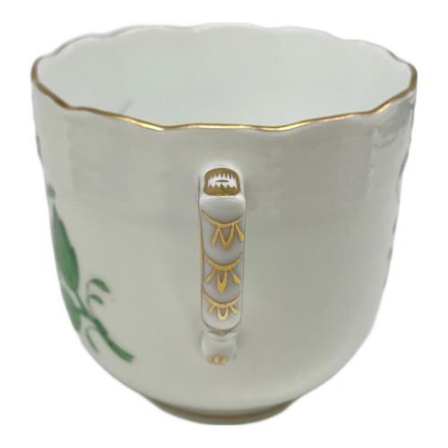 Herend (ヘレンド) デミタスカップ＆ソーサー アポニーグリーン