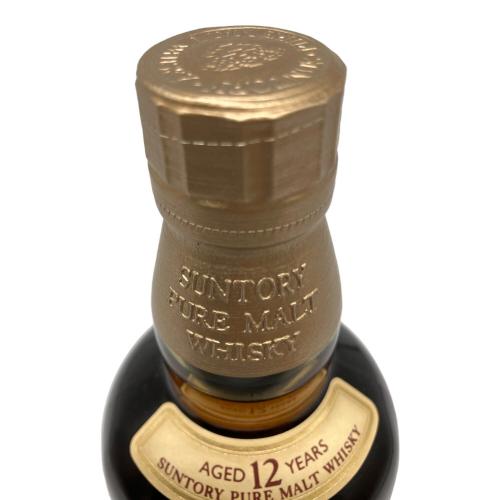 サントリー ピュアモルトウイスキー 金花 750ml 山崎 12年 未開封