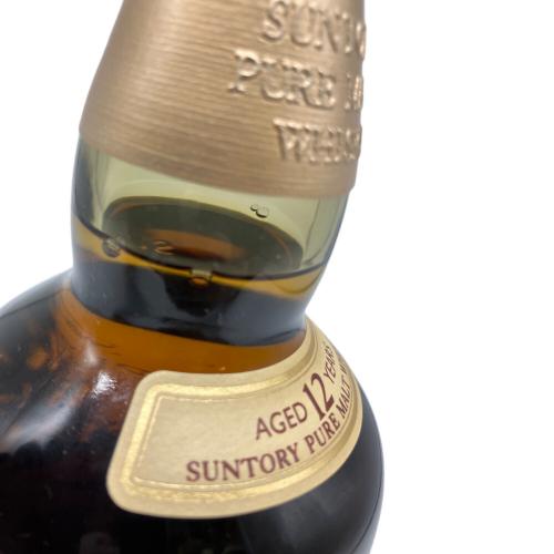 サントリー ピュアモルトウイスキー 金花 750ml 山崎 12年 未開封