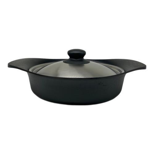 南部鉄器 (ナンブテッキ) 鉄鍋浅型 柳宗理