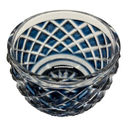 薩摩切子（サツマキリコ）切子猪口（キリコチョコ） 尚古集成館監修（ショウコシュウセイカン） 2Pセット