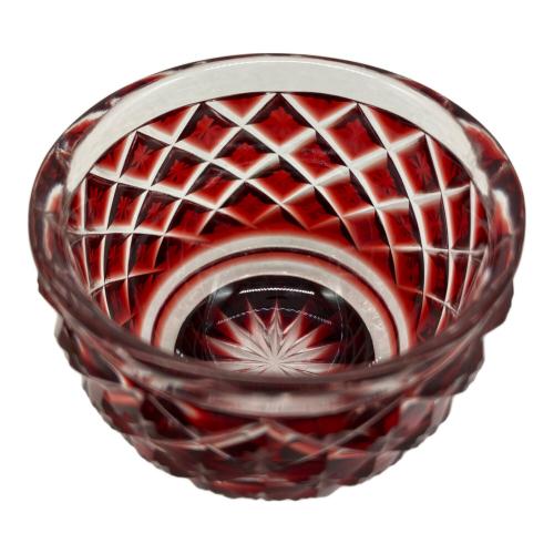 薩摩切子（サツマキリコ）切子猪口（キリコチョコ） 尚古集成館監修（ショウコシュウセイカン） 2Pセット