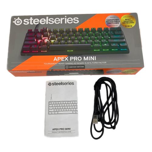 steelseries (スティールシリーズ) Apex Pro Mini キーボード 2022年製
