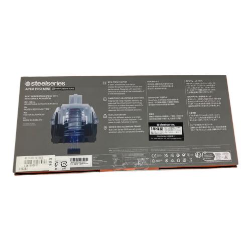steelseries (スティールシリーズ) Apex Pro Mini キーボード 2022年製