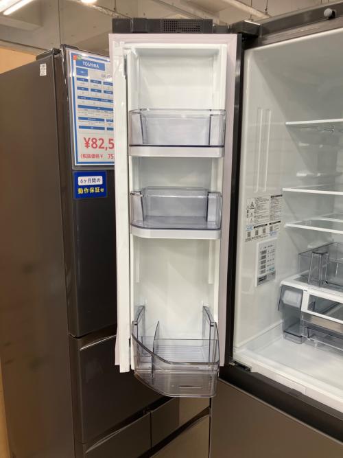 TOSHIBA (トウシバ) 6ドア冷蔵庫 GR-W510FZS 2024年製 108 507L
