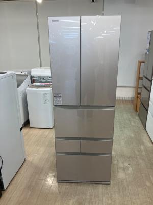 TOSHIBA (トウシバ) 6ドア冷蔵庫 GR-W460FH(EC) 2024年製 142 462Ｌ