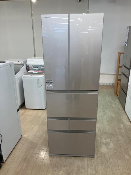 TOSHIBA 東芝 6ドア冷蔵庫 GR-S460FK 2021年製【トレファク 川越店】
