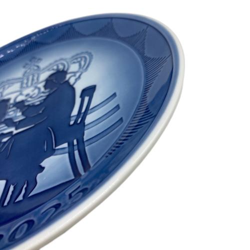 ROYAL COPENHAGEN (ロイヤル・コペンハーゲン) 250周年記念プレート イヤープレート ・ ブルー コレクタブル RC24-1083365