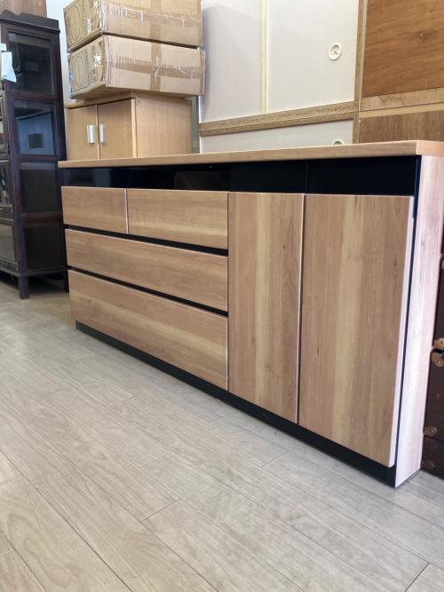 三幸ジャパン (サンコウジャパン) ワイド3段チェスト 87 ナチュラル SAMANTHA 150