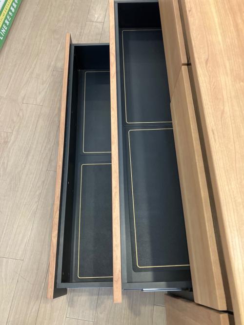 三幸ジャパン (サンコウジャパン) ワイド3段チェスト 87 ナチュラル