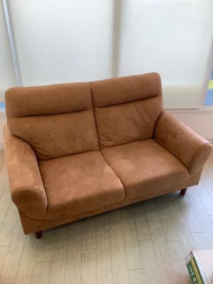 2人掛けソファー ベージュ