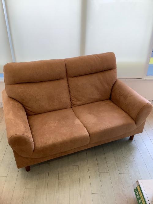 2人掛けソファー ベージュ