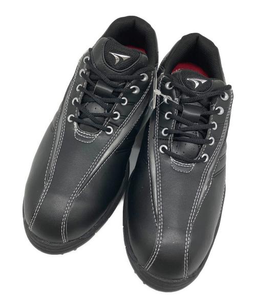 スパイク付ゴルフシューズ　BRIDGESTONE サイズ25.5cm 黒　革 BRIDGESTONE (ブリヂストン) ゴルフシューズ ブラック サイズ:25.5