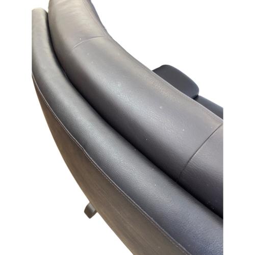 karimoku (カリモク) 2人掛けソファー ブラック